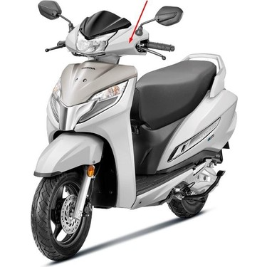 Honda Activa scooter — sepet ruhsata işleme
